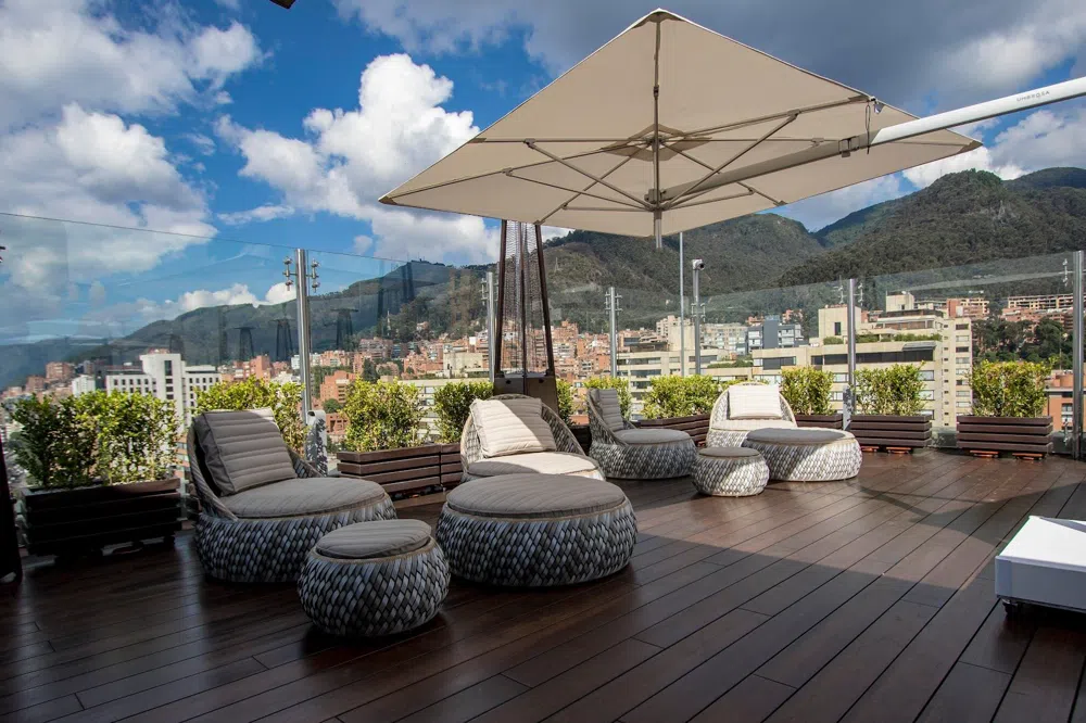 Above Bogotá: A Night on the City's Rooftops