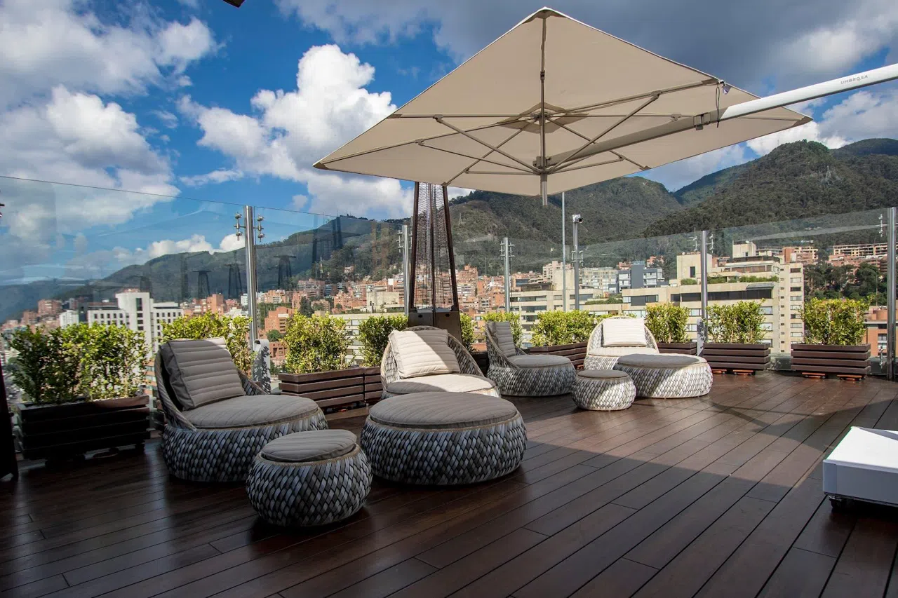 Above Bogotá: A Night on the City's Rooftops