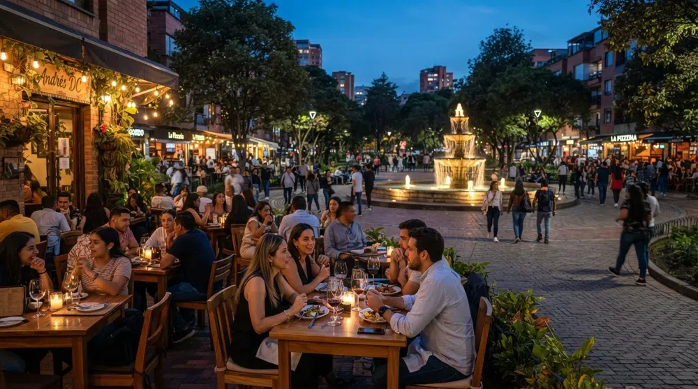 Chicó & Parque 93, Bogotá: terraces, trees and the city’s polished north