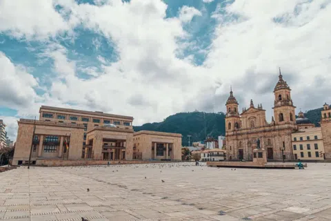 Four Centuries of Stone on Bogota's Plaza de Bolivar